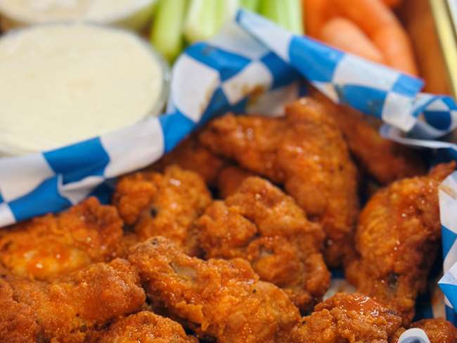 Breaded Chicken Wings 