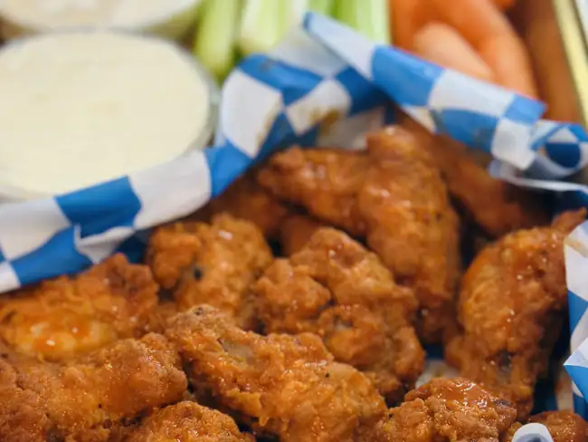 Breaded Chicken Wings 